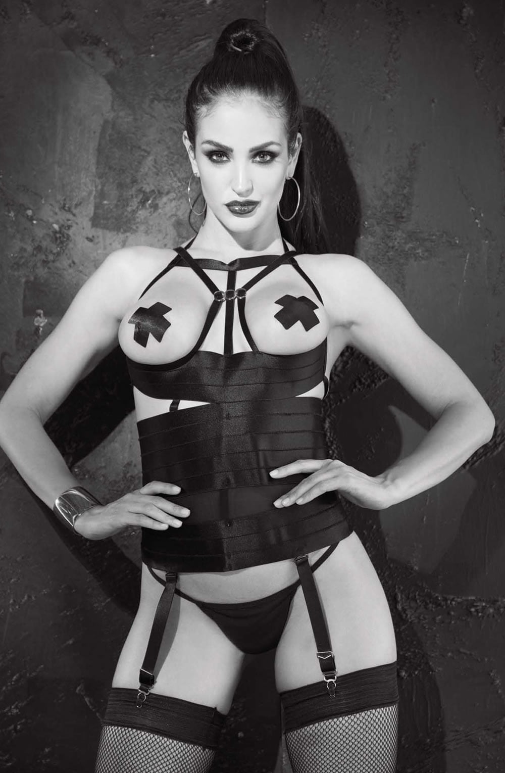 Shirley of Hollywood SoH 26944 - Bustier open bust 1 Shop corsets at secretsofsilk. Com