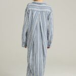The Maxi Shirt French Navy Stripe 5 Shop nightdresses at secretsofsilk. Com