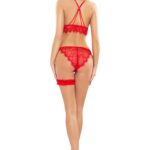PR1446 Petit Desir 2 Piece Set Red 5 Shop bra sets at secretsofsilk. Com