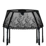 Roza Anuk Suspender Belt Black 4 Shop suspender belts at secretsofsilk. Com