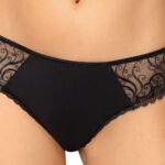 Roza Anuk Thong Black 2 Shop thongs at secretsofsilk. Com