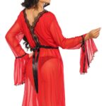 Beauty Night BN6652 Valentina Peignoir 6 Shop peignoirs at secretsofsilk. Com