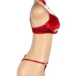 YesX YX872Q Hollow Cut Halter Bra Set Up To 2XL 7 Shop bra sets at secretsofsilk. Com