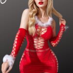 YesX YX877 Christmas Sexy Bodystocking Dress 6 Shop bedroom wear at secretsofsilk. Com