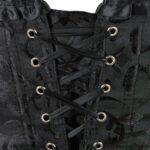 YesX YX886 Stunning Black Borcade Corset Up to 5XL 7 Shop corsets at secretsofsilk. Com
