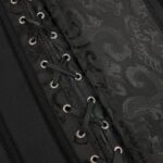 YesX YX886 Stunning Black Borcade Corset Up to 5XL 5 Shop corsets at secretsofsilk. Com