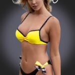 YesX YX963 Bikini 3 Piece Set Yellow 8 Shop swimwear at secretsofsilk. Com