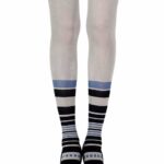 Zohara "It's Britney" Grey Print Tights 4 Shop tights at secretsofsilk. Com