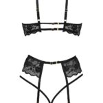 Beauty Night BN6721 Rose Set Black 4 Shop bra sets at secretsofsilk. Com