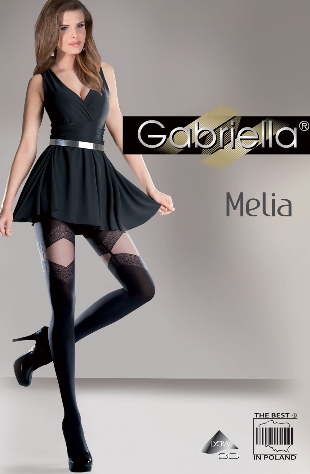 Gabriella Fantasia Melia Tights Black 1 Shop tights at secretsofsilk. Com