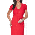 Irall Gia Red Nightdress 2 Shop nightdresses at secretsofsilk. Com