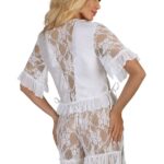 Beauty Night BN6443 Raquel Set White 3 Shop nightwear at secretsofsilk. Com