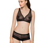 Roza Lisbet Black BRIEF 4 Shop bra sets at secretsofsilk. Com